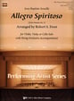 Allegro Spiritoso Orchestra sheet music cover